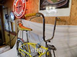 1970 Schwinn Lemon Peeler Krate Muscle Bike Vintage Stingray 5-speed Stik S2 70