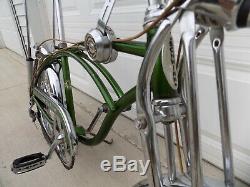 1970 Schwinn Pea Picker Krate Bike Vintage Stingray Banana Seat Stik S2 Muscle