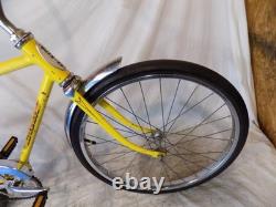1970 Schwinn Stingray Fastback Vintage Muscle Bike Krate Yellow Banana Seat 70