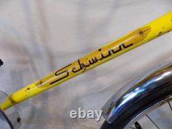 1970 Schwinn Stingray Fastback Vintage Muscle Bike Krate Yellow Banana Seat 70