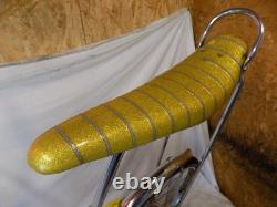 1970 Schwinn Stingray Fastback Vintage Muscle Bike Krate Yellow Banana Seat 70