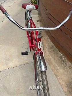 1970 Schwinn Typhoon Cruiser Beach Bike Vintage Red Bicycle Original S7