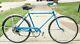 1970 Vintage Schwinn Collegiate 5 Speed Cruiser 26 Wheels Men Frame Bike Blue