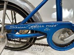 1970's SCHWINN LIL TIGER Vintage Blue Bicycle
