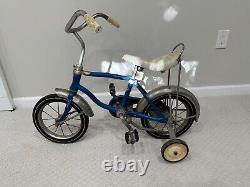 1970's SCHWINN LIL TIGER Vintage Blue Bicycle