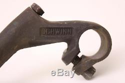 1970's Schwinn Stamped Ashtabula Bmx Scrambler Bmx Stem Bicycle Old School Vtg