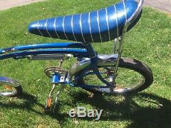 1970s SWING BIKE VINTAGE TRICK RIDING MUSCLE BICYCLE SWINGBIKE SCHWINN BLUE 1976