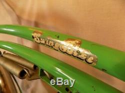 1970s SWING BIKE VINTAGE TRICK RIDING MUSCLE BICYCLE SWINGBIKE SCHWINN GREEN 76