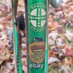 1970s Schwinn Varsity VTG Touring Road Bike 10 Speed LS 2.4 GT 500 FN 506079