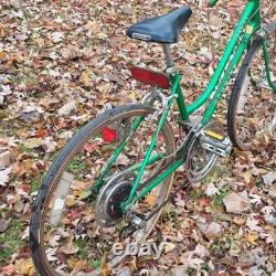 1970s Schwinn Varsity VTG Touring Road Bike 10 Speed LS 2.4 GT 500 FN 506079