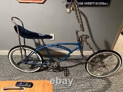 1970s VINTAGE RARE SURVIVOR SCHWINN LOW RIDER BIKE LOWRIDER BICYCLE STINGRAY