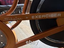 1970s Vintage Gold Schwinn Stationary Exercise Bike (Timer Odometer Speedometer)