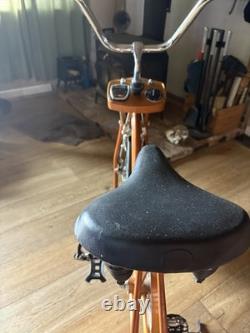 1970s Vintage Gold Schwinn Stationary Exercise Bike (Timer Odometer Speedometer)