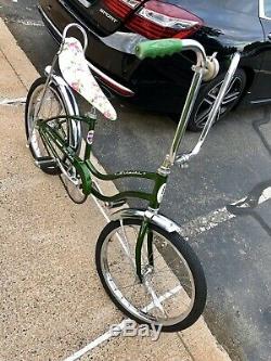 1971 Schwinn Fair Lady Stingray Muscle Bike Vintage Original Slik Tires