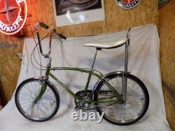 1971 Schwinn Fastback Stingray 3-speed Muscle Bike 5 Campus Green S5 Vintage 71