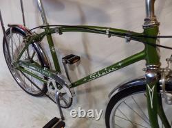 1971 Schwinn Fastback Stingray 3-speed Muscle Bike 5 Campus Green S5 Vintage 71