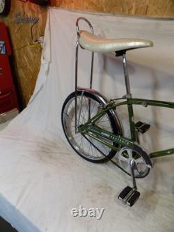 1971 Schwinn Fastback Stingray 3-speed Muscle Bike 5 Campus Green S5 Vintage 71