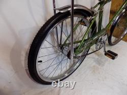 1971 Schwinn Fastback Stingray 3-speed Muscle Bike 5 Campus Green S5 Vintage 71