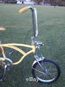 1971 Schwinn Lemon Peeler Krate Bicycle Clone Vintage Apple Stingray+springer S2