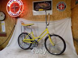 1971 Schwinn Stardust Fastback Stingray Muscle Bike Krate Vintage Banana Seat S5