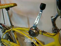 1971 Schwinn Stingray Boys 3-speed Stik Muscle Bike Lemon Peeler Frame Vintage