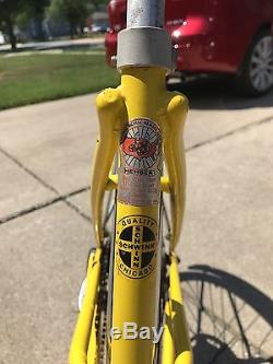 1971 Vintage SCHWINN De Luxe TWINN Yellow 5-Speed Tandem Bicycle All Original