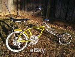 1972 custom 5 speed schwinn chopper vintage springer bicycle