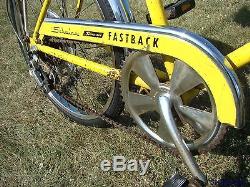 1973 Schwinn Fastback Stingray 5-speed Stik Shift Muscle Bike Krate Vintage