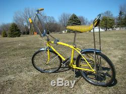 1973 Schwinn Fastback Stingray 5-speed Muscle Bike Krate Vintage Lemon Peeler S5
