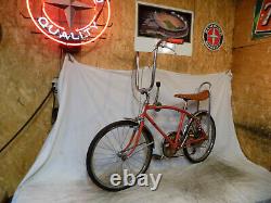 1973 Schwinn Fastback Stingray 5-speed Muscle Bike Krate Vintage Sunset Orange