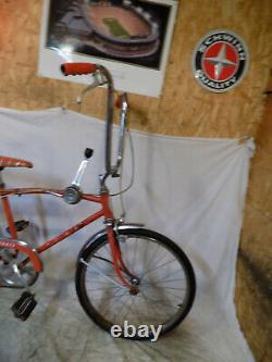 1973 Schwinn Fastback Stingray 5-speed Muscle Bike Krate Vintage Sunset Orange