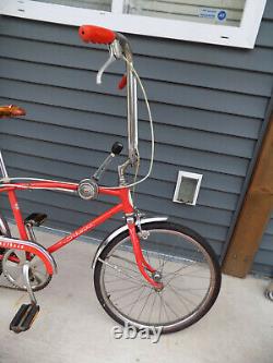 1973 Schwinn Fastback Stingray 5-speed Muscle Bike Krate Vintage Sunset Orange