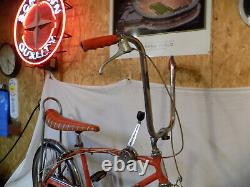 1973 Schwinn Fastback Stingray 5-speed Muscle Bike Krate Vintage Sunset Orange