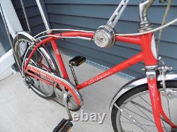 1973 Schwinn Fastback Stingray 5-speed Muscle Bike Krate Vintage Sunset Orange