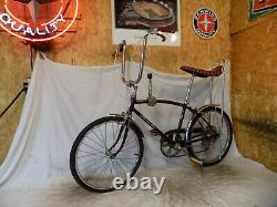 1973 Schwinn Fastback Stingray 5-speed Muscle Bike Krate Vintage Violet/purple