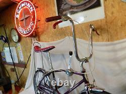 1973 Schwinn Fastback Stingray 5-speed Muscle Bike Krate Vintage Violet/purple