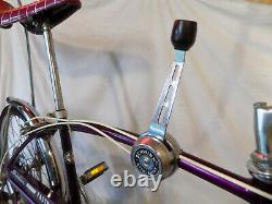 1973 Schwinn Fastback Stingray 5-speed Muscle Bike Krate Vintage Violet/purple