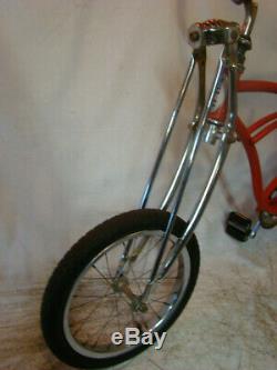 1973 Schwinn Stingray Banana Seat Muscle Bike Apple Krate Clone Springer Vintage