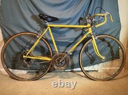 1973 Schwinn Varsity 10-Speed Road Bike- Vintage Chicago Steel Classic in Yellow