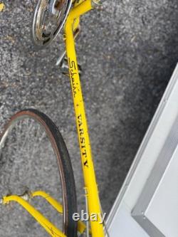 1973 Yellow Schwinn Varsity Bike! Vintage! Fast Bike 10 Speed All Their