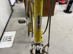 1973 Yellow Schwinn Varsity Bike! Vintage! Fast Bike 10 Speed All Their