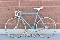 1974 Opaque Blue Schwinn Paramount P14 Vintage Track Bike 21 Campagnolo Beauty