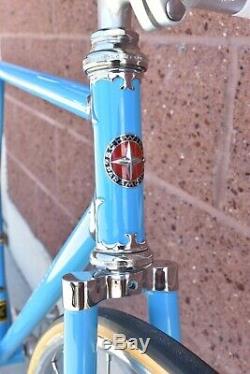 1974 Opaque Blue Schwinn Paramount P14 Vintage Track Bike 21 Campagnolo Beauty