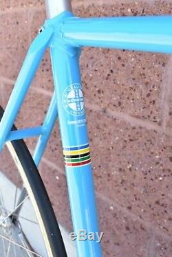 1974 Opaque Blue Schwinn Paramount P14 Vintage Track Bike 21 Campagnolo Beauty