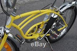 1974 SCHWINN STINGRAY Lemon Yellow 5-speed REAL and Original! Vintage