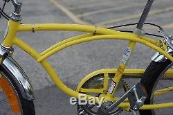 1974 SCHWINN STINGRAY Lemon Yellow 5-speed REAL and Original! Vintage