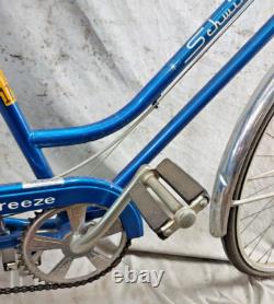 1974 Schwinn Breeze Vintage Cruiser Bike XX-Small 44cm 3S Hub Blue Steel US Made