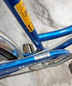 1974 Schwinn Breeze Vintage Cruiser Bike XX-Small 44cm 3S Hub Blue Steel US Made