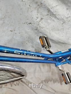 1974 Schwinn Breeze Vintage Cruiser Bike XX-Small 44cm 3S Hub Blue Steel US Made