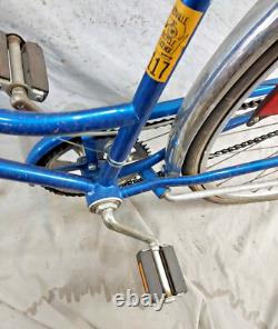 1974 Schwinn Breeze Vintage Cruiser Bike XX-Small 44cm 3S Hub Blue Steel US Made